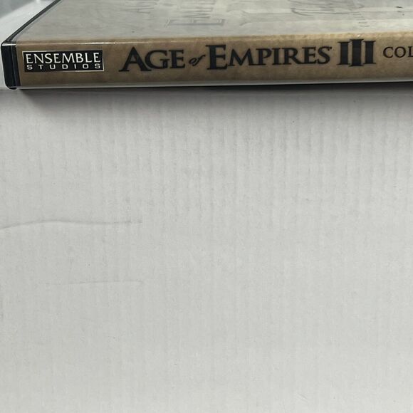 Age of Empires III War Chiefs 2006 PC Game Collectors Edition Microsoft Retro - Picture 8 of 15